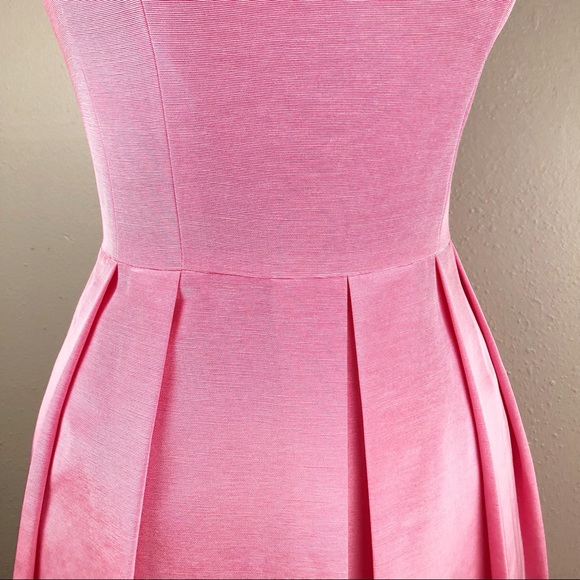 Shoshanna pink fit &flare cocktail dress NEW NWT - Picture 6 of 6